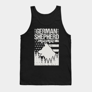 German Shepherd Mama Tank Top